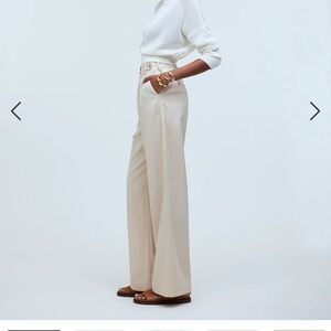 Madewell The Harlow Wide-Leg Pant size 8 Harvest Moon